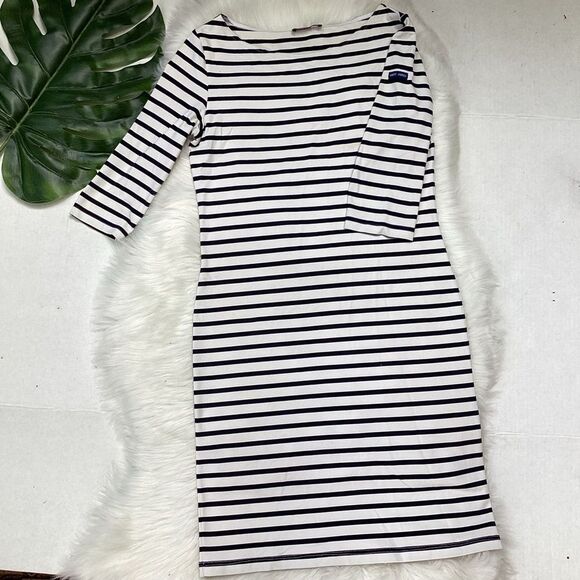 Saint James Anti-UV Propriano Dress Breton Striped XS - Picture 3 of 8